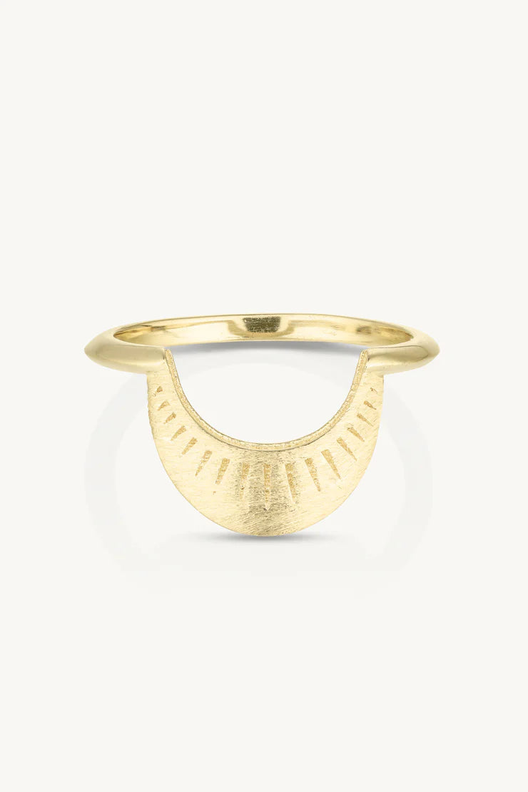 Dusk Brushed Gold Halo