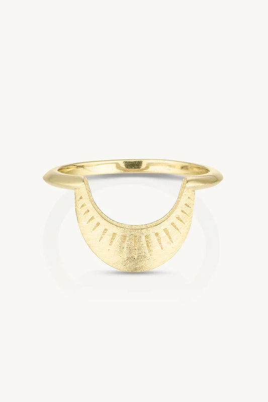 Dusk Brushed Gold Halo