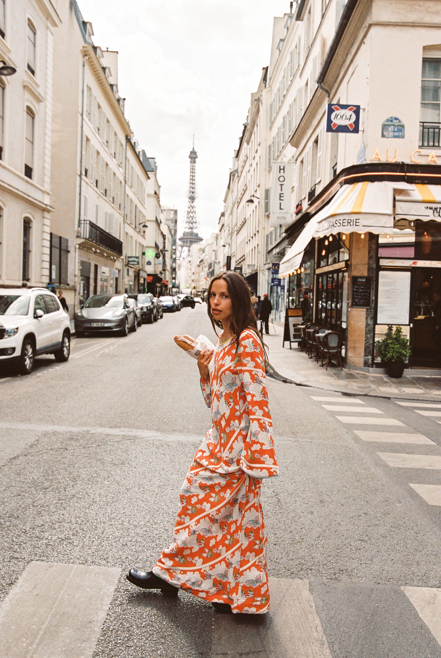 Farfalla Olive Dress