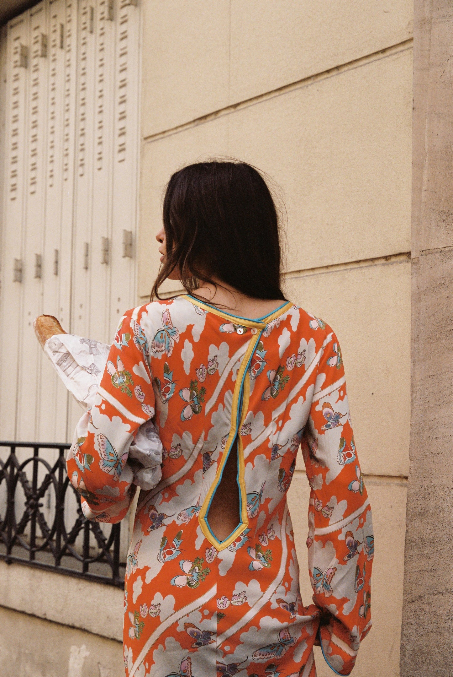 Farfalla Olive Dress