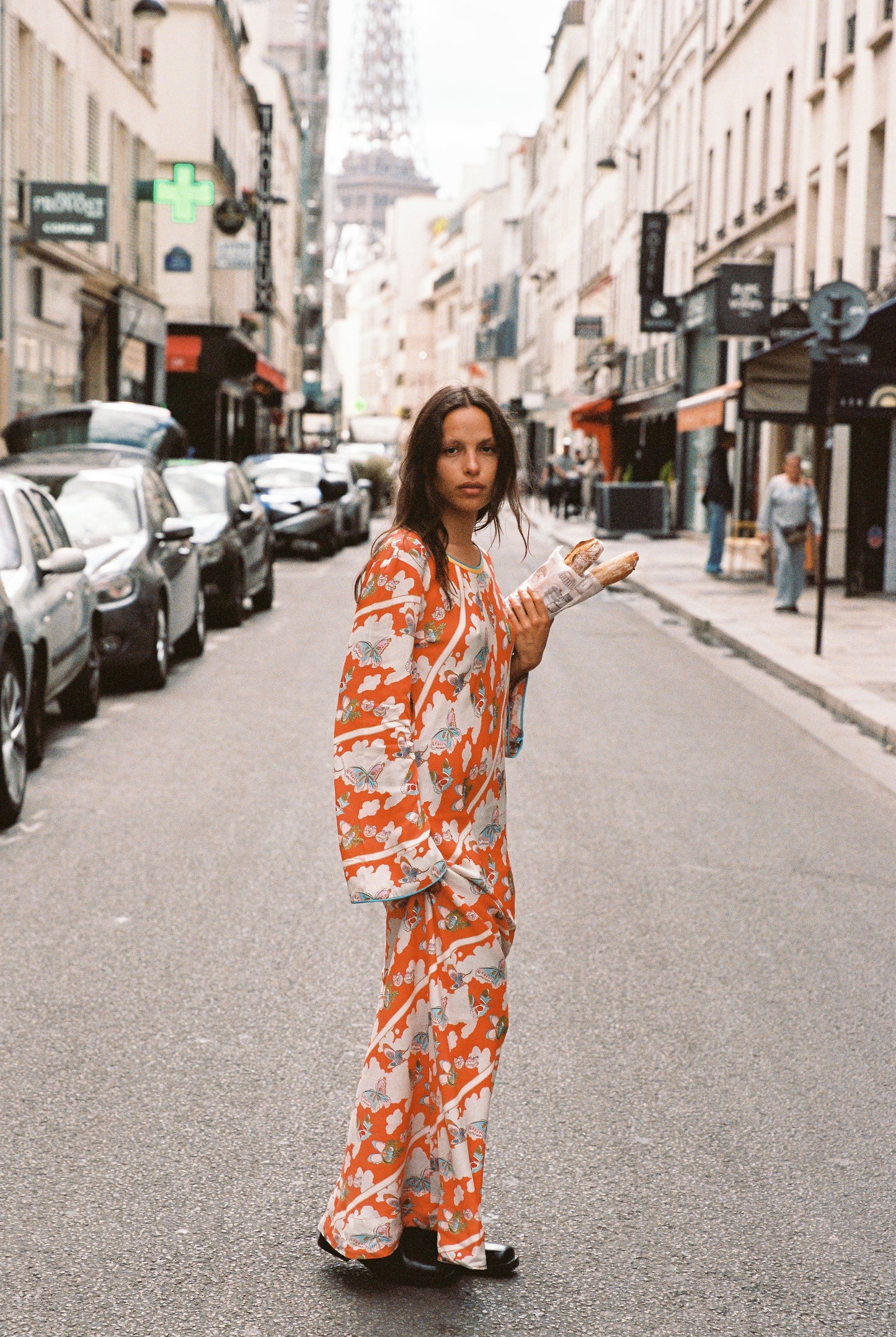 Farfalla Olive Dress