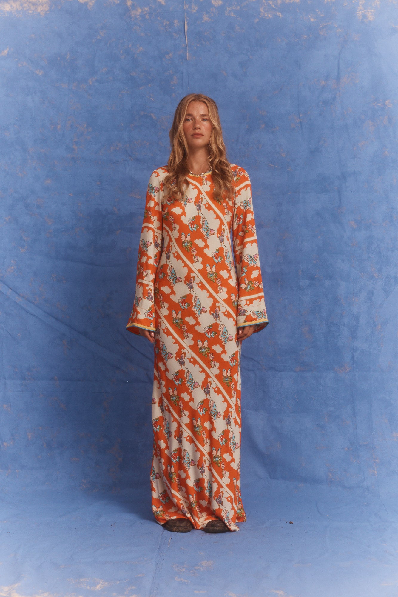 Farfalla Olive Dress