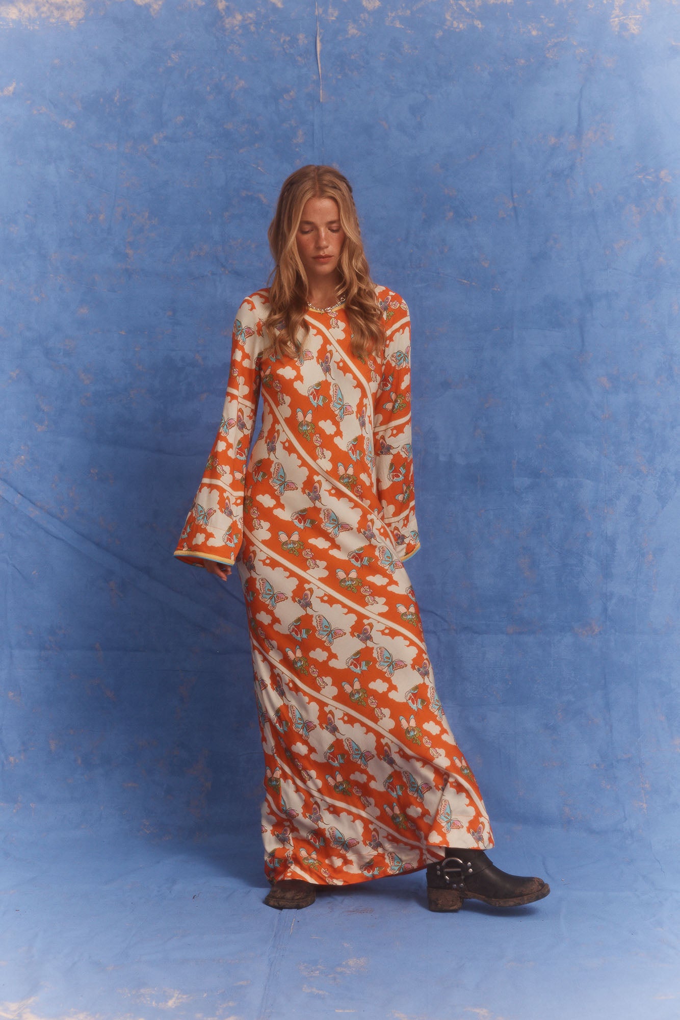 Farfalla Olive Dress