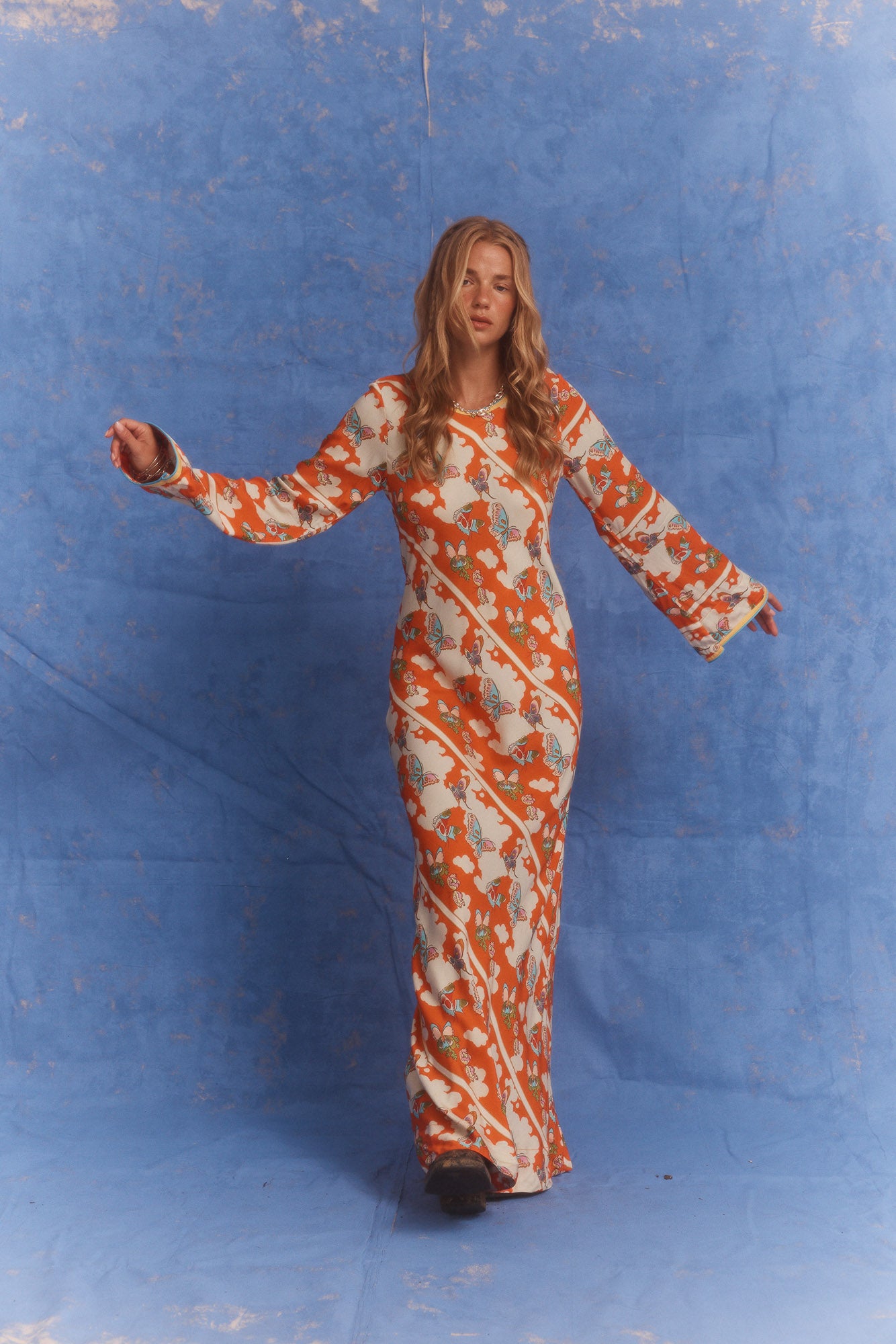 Farfalla Olive Dress