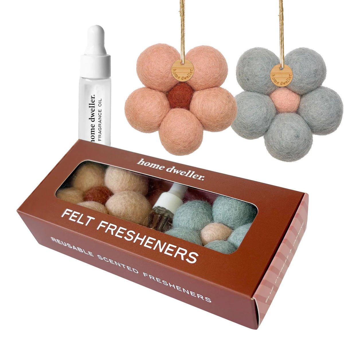 Felt Fresheners - Blue Cypress & Jasmin