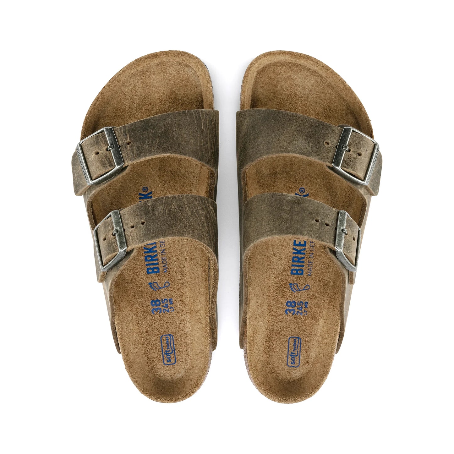 Arizona SFB Faded Khaki Oiled Leather - Narrow