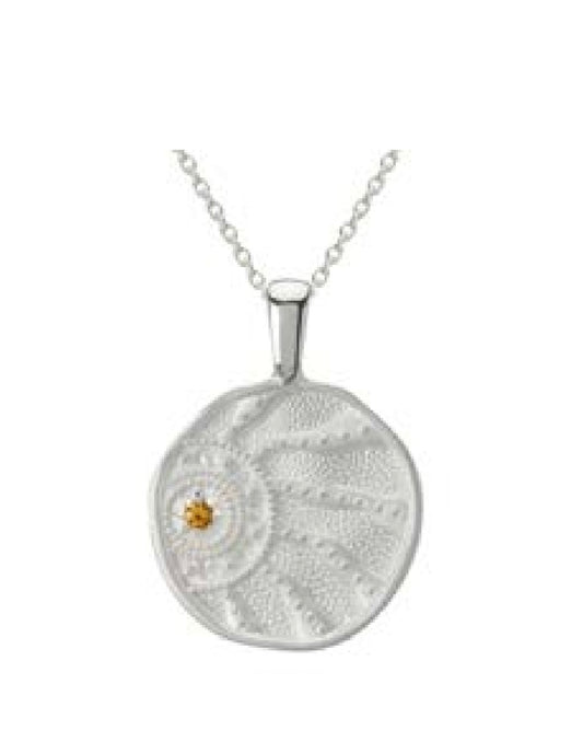 Sun Spirit Necklace - Sterling Silver