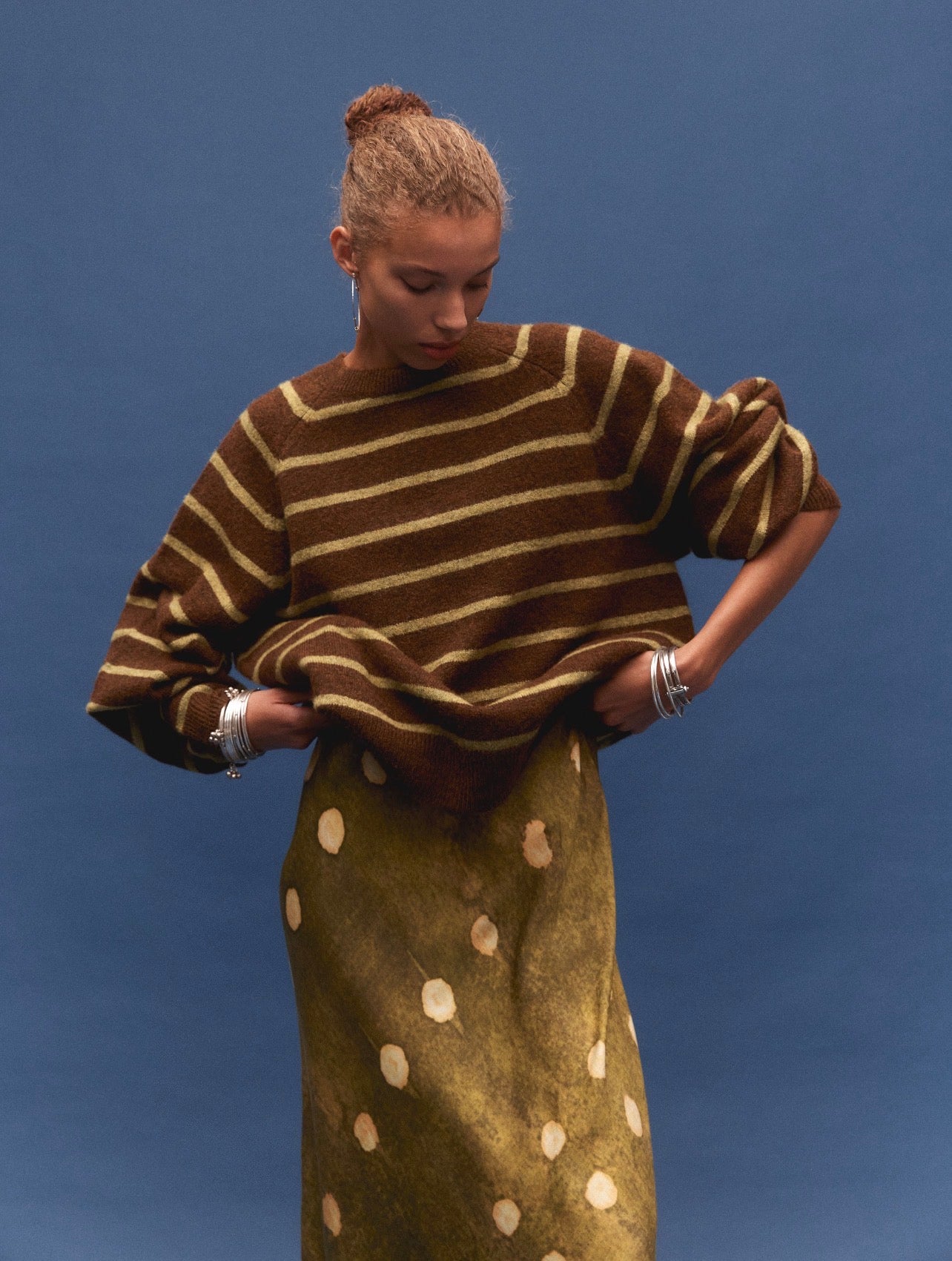 Umore Stripe Knit Jumper