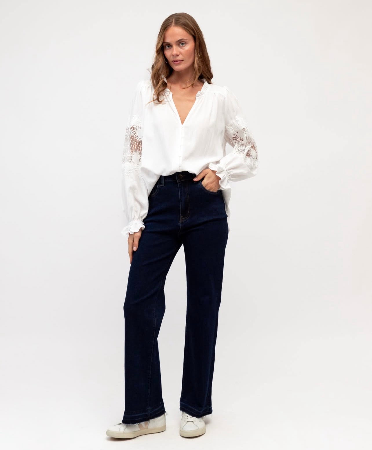 Amanda Blouse - White