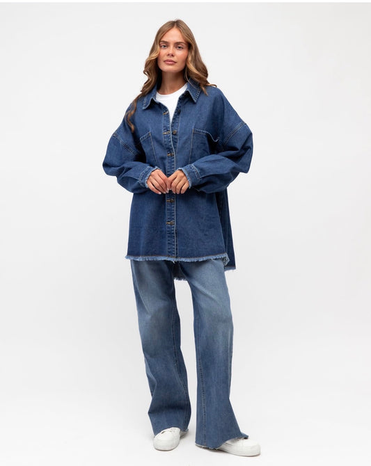 Denim Jacket - Denim Blue