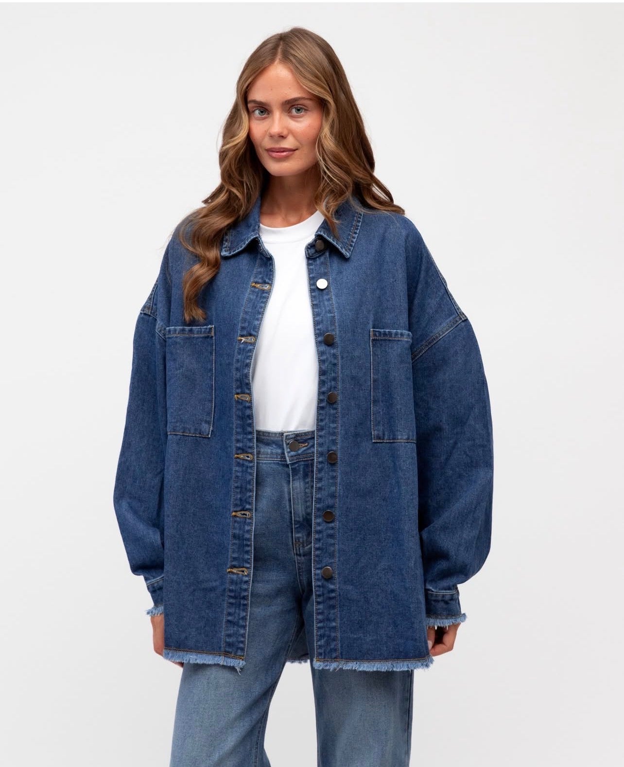 Denim Jacket - Denim Blue