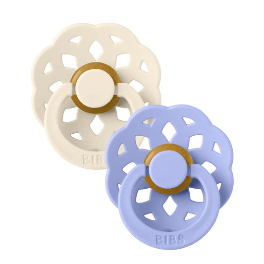 BIBS Dummies - Boheme S2 - Ivory/Hush (2pk)