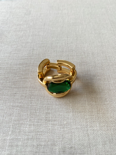 Amalie Luxe Ring - Green