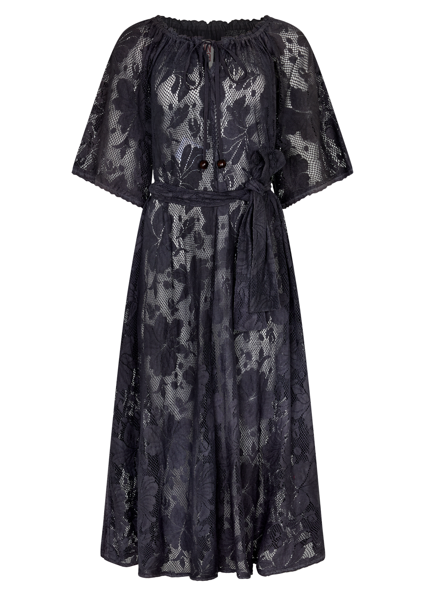 Midnight Lace Primavera Maxi Dress