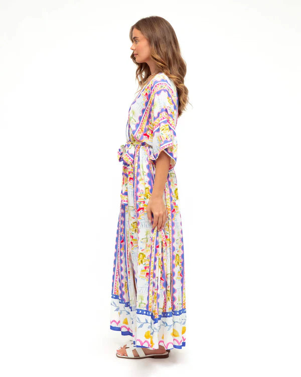 FIORELLA TIE MAXI DRESS