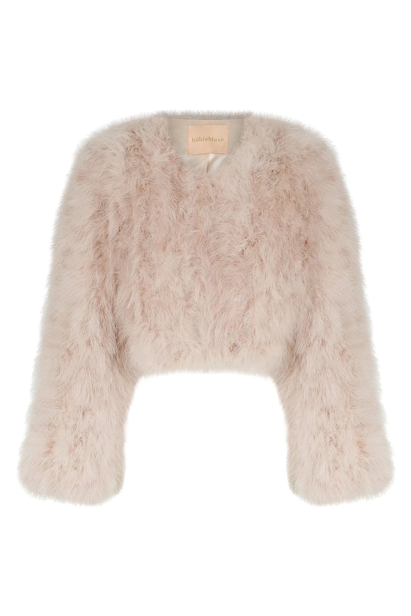 Manhattan Crop Jacket - Blush