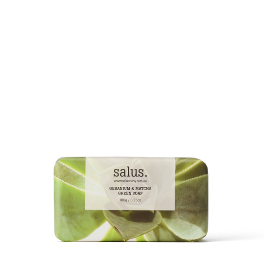 Geranium & Matcha Green Soap - 180g