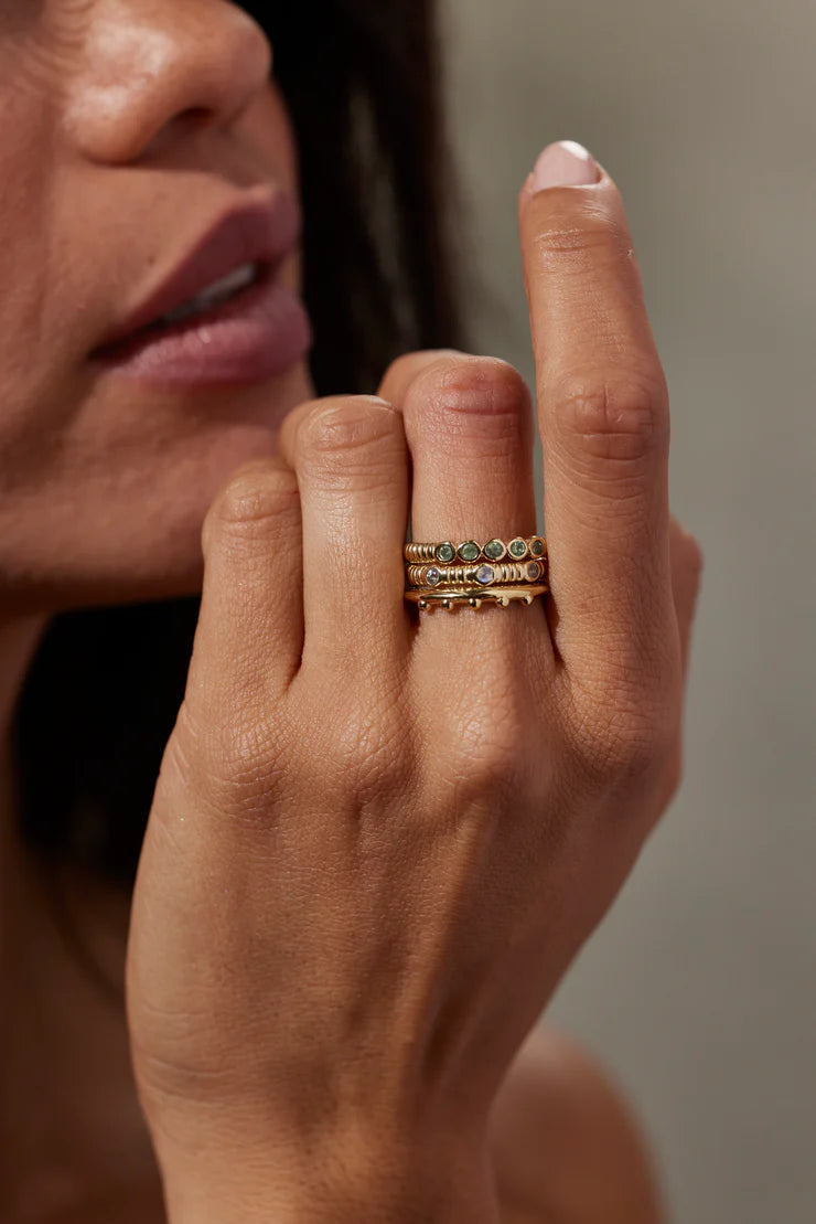 Noble Gold Stacking Band