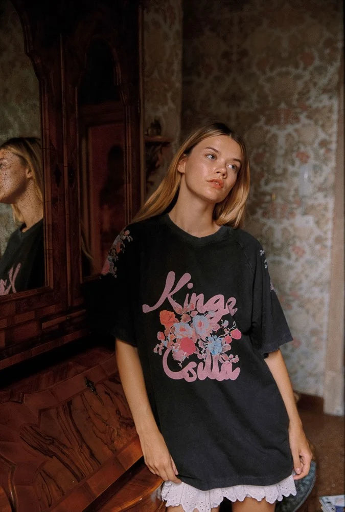 Petal Sunset Tee