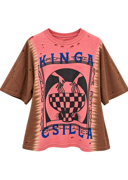 Potion Tie Dye Cropped OG Tee