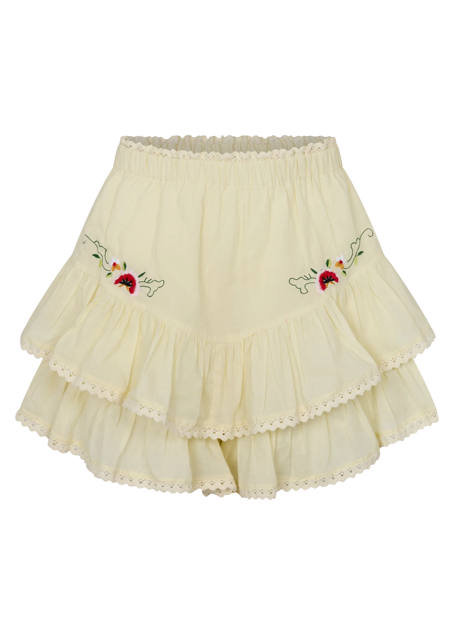 Reka Embroidered Fae Frill Skort