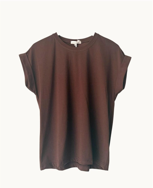 Rhodes Tee - Chocolate