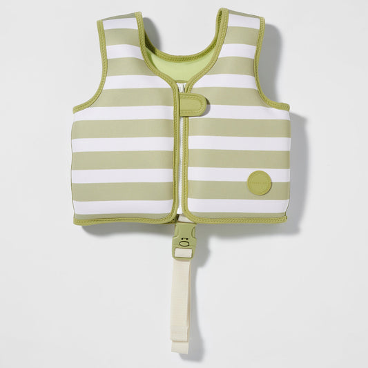 Kids Swim Vest 1-2 - Into The Wild Khaki