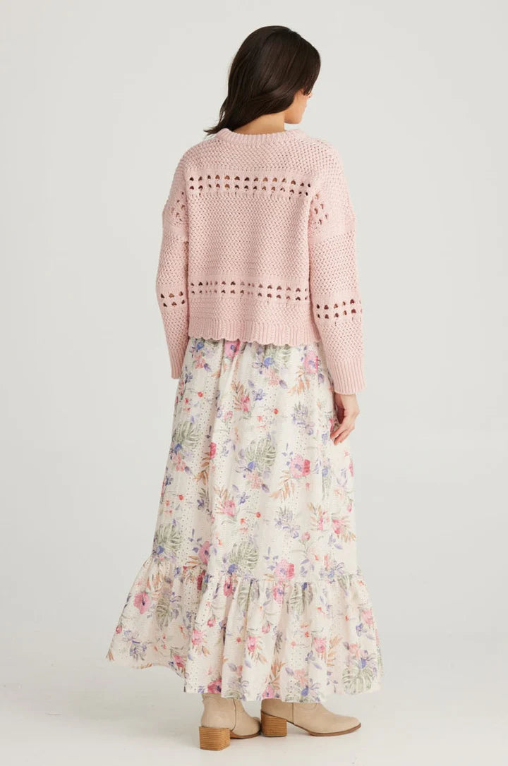 Cyrus Skirt - Floral Broderie