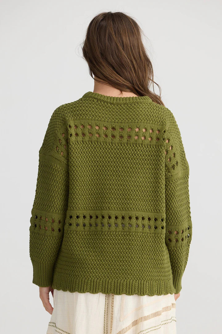 Tanner Knit - Olive