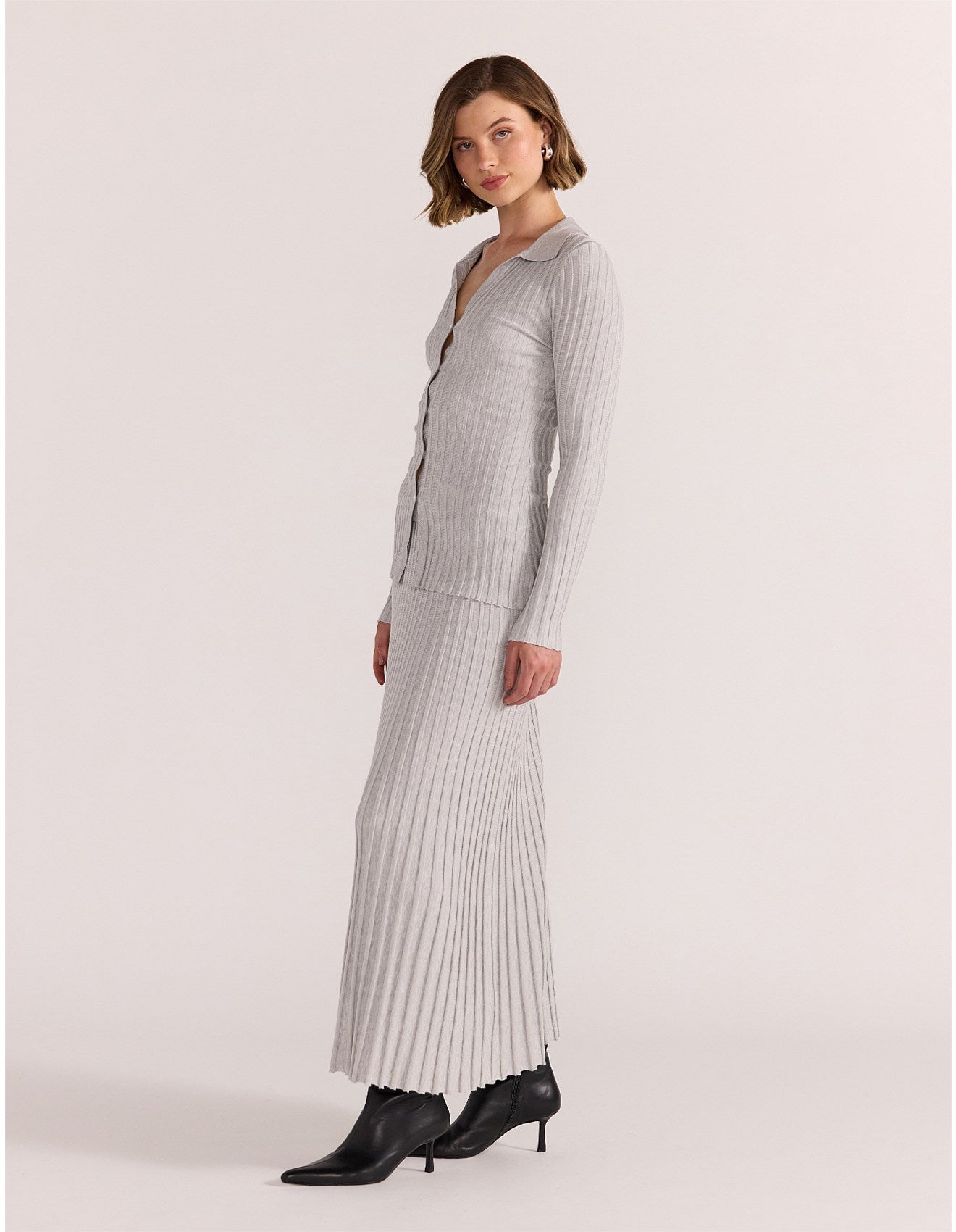 Marlow Ribbed Polo Top