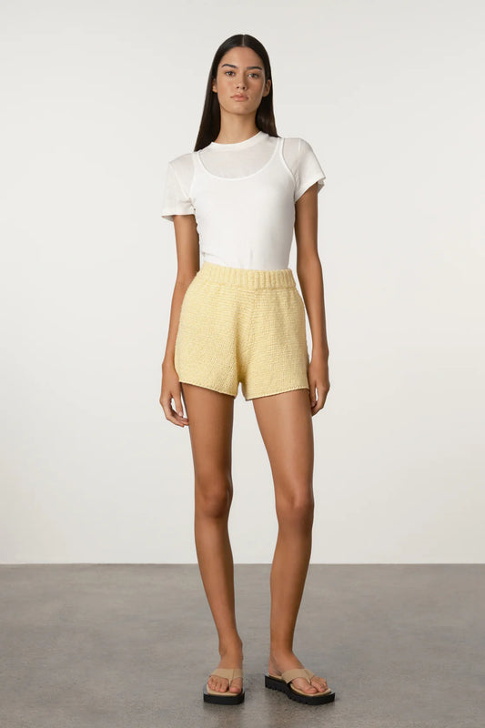 Butter Textured Knit Short