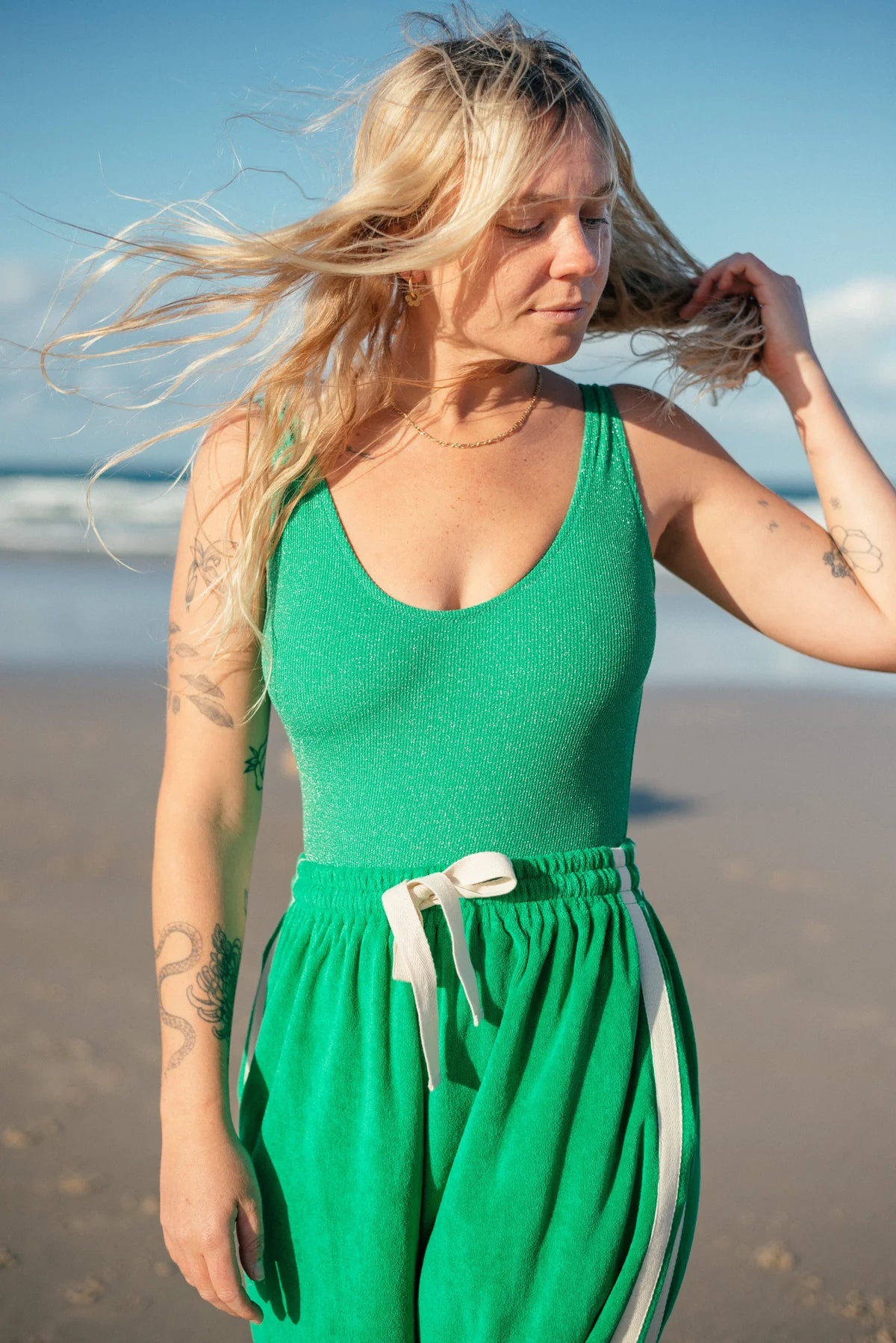 Apres Surf Pant - Green