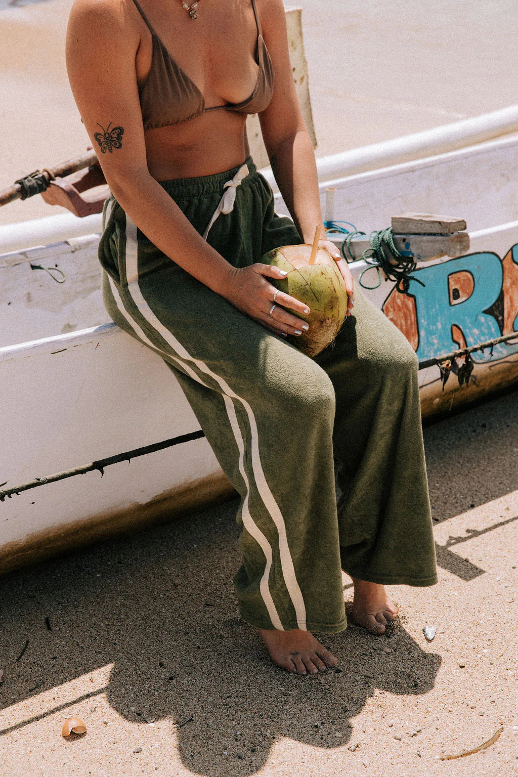 Apres Surf Pant - Olive