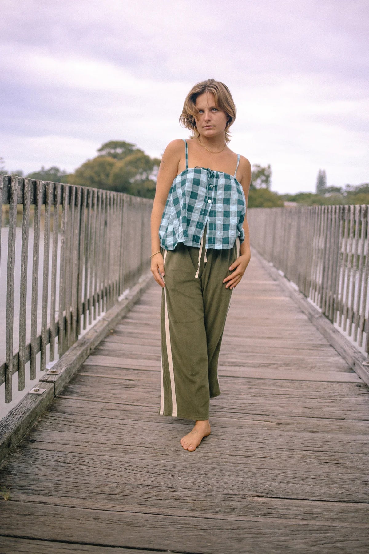 Apres Surf Pant - Olive