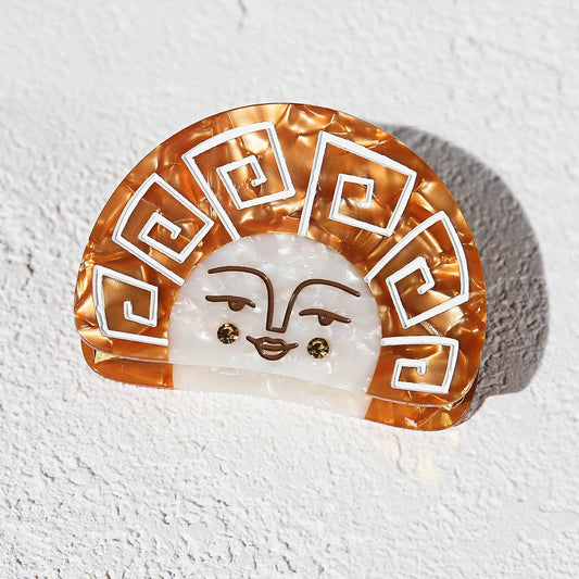 Gold Grecian Sun Claw 
