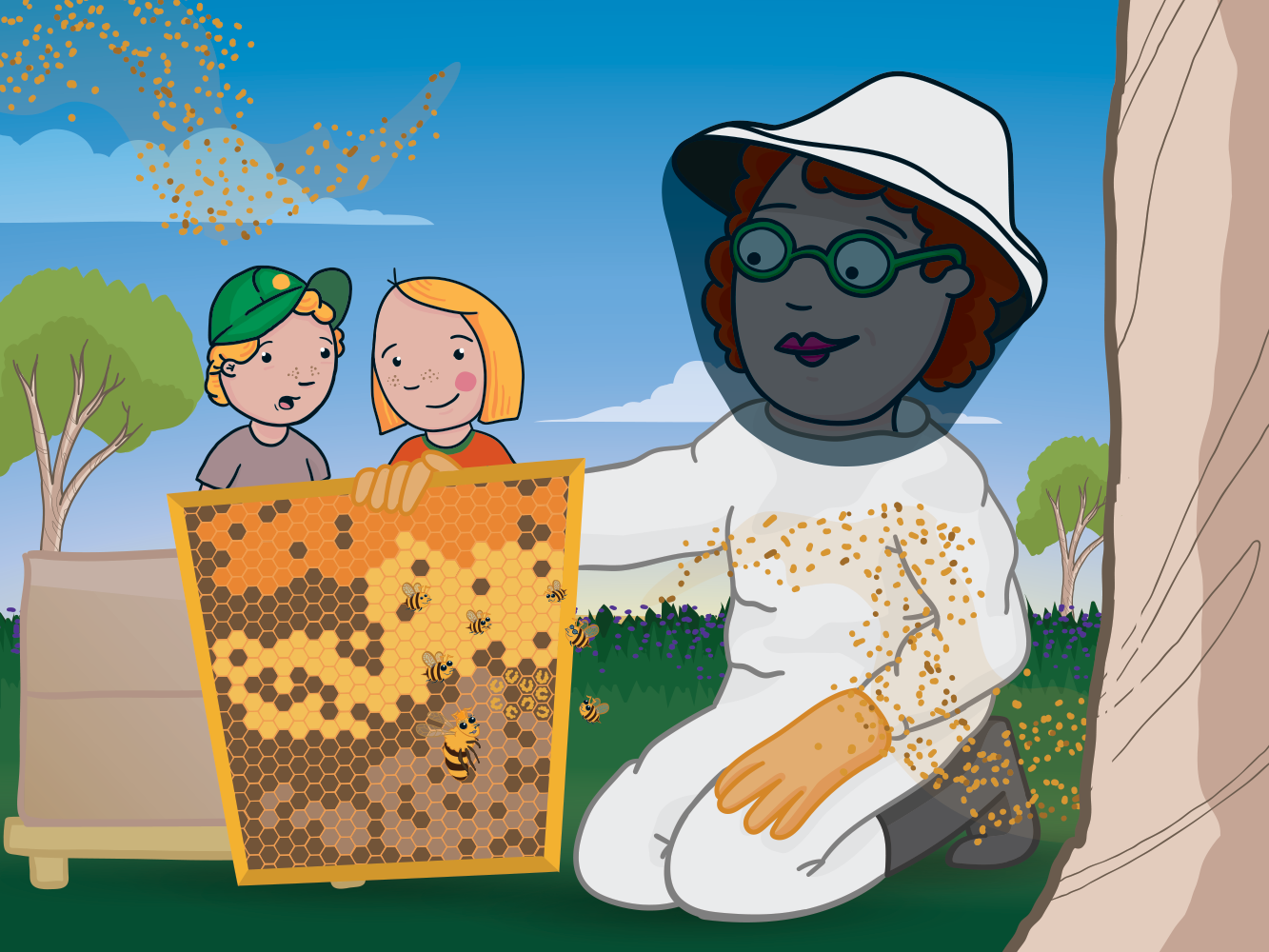 George the Farmer Beehive Breakout Picture Book