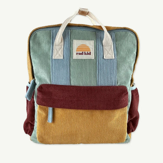 Corduroy Splice Eco Kids Backpack - Reef