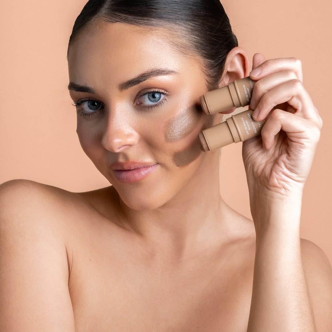 SPF 50 Natural Bronzer: Light-Medium
