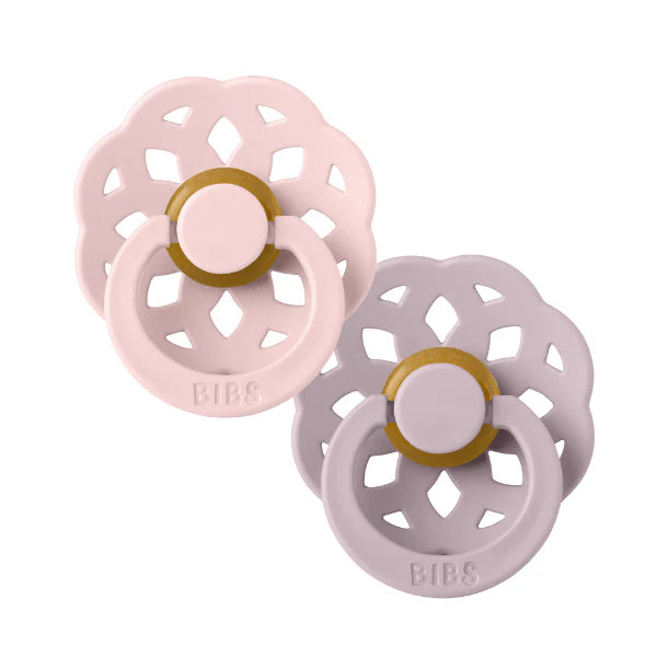 BIBS Dummies - Boheme S1 - Blossom/Dusky Lilac (2pk)