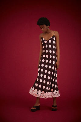 Bowie Spot Sia Slip Dress