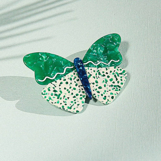 Terrazzo Butterfly Clip