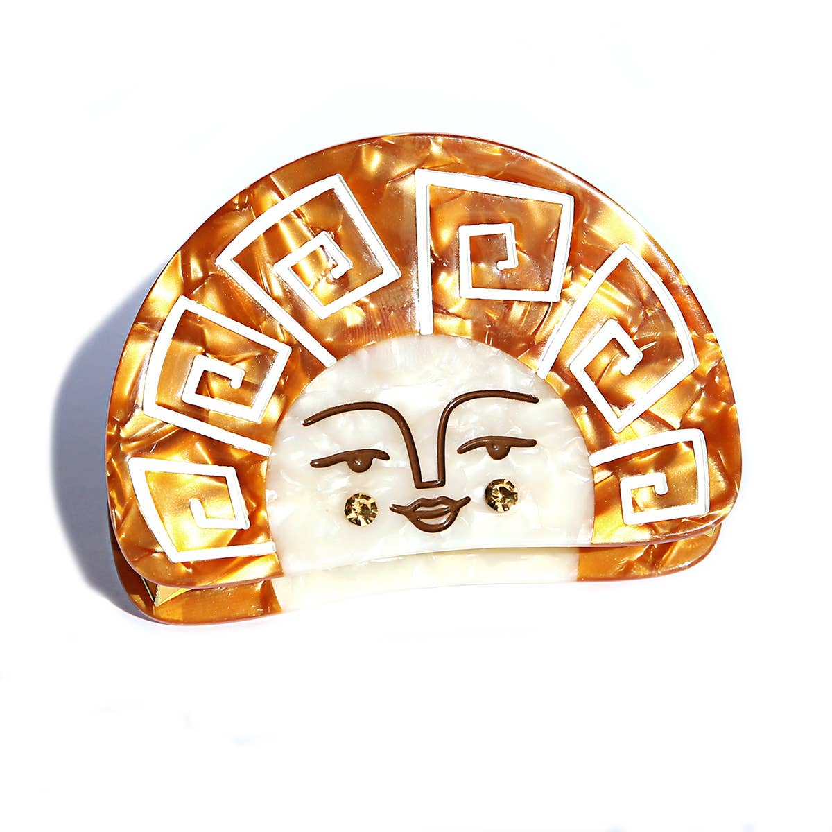 Gold Grecian Sun Claw 