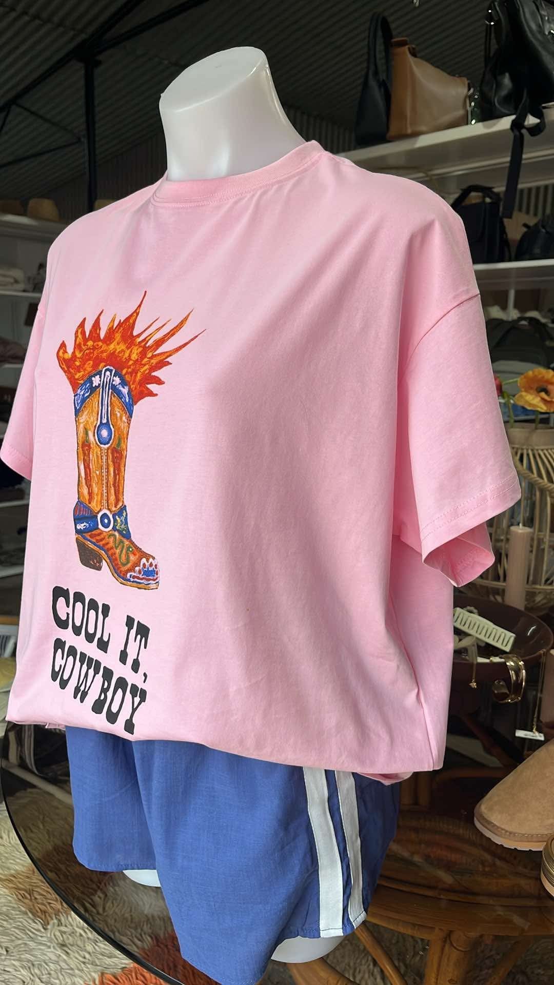 Cool It Cowboy - Pink/Blue Set