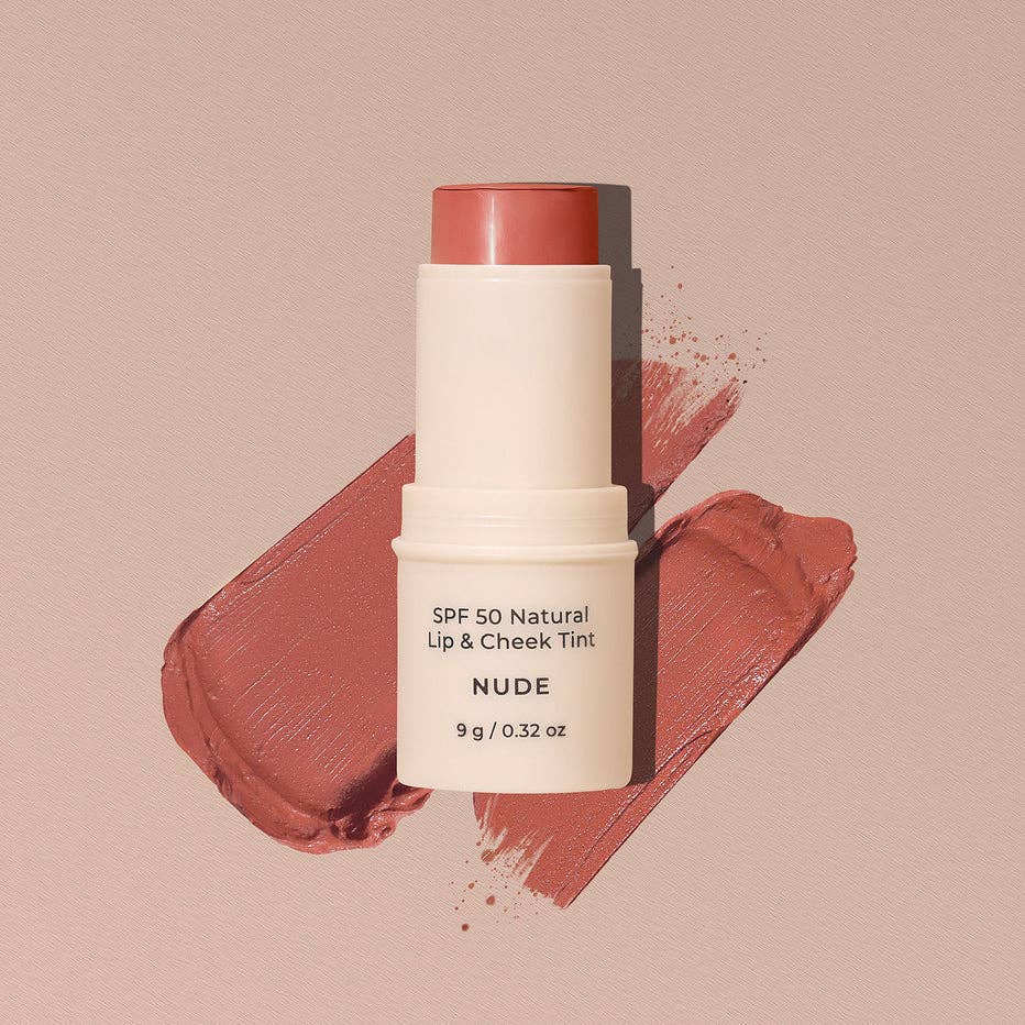 SPF 50 Natural Lip & Cheek Tint: Rose