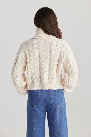 Stacie Knit - Off White