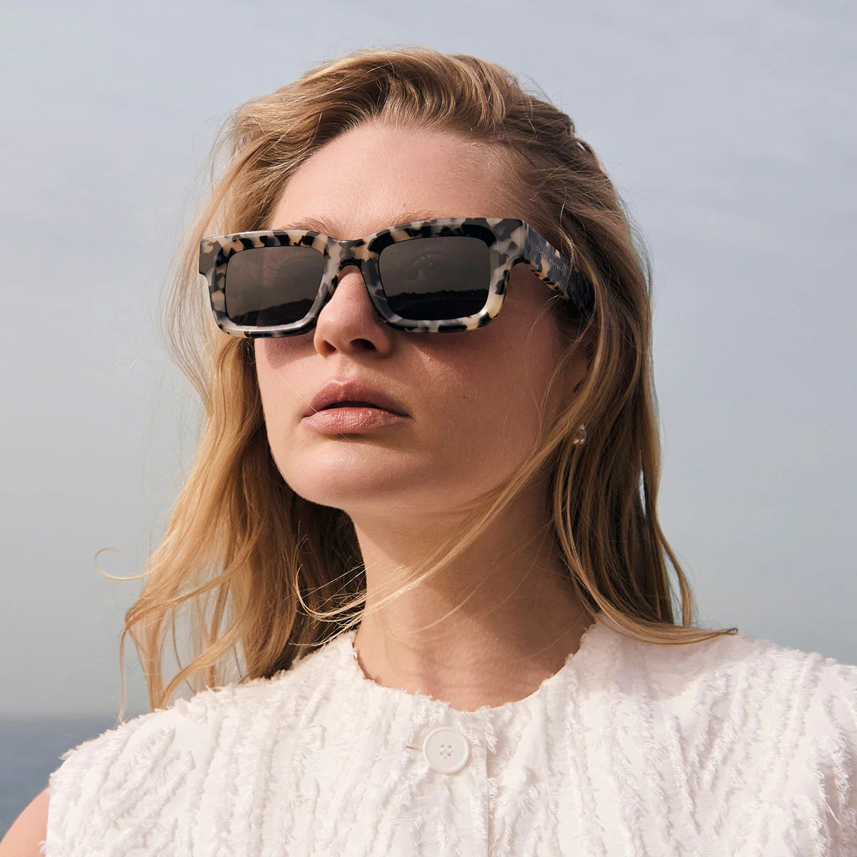 Disorient Sunglasses - White Tort
