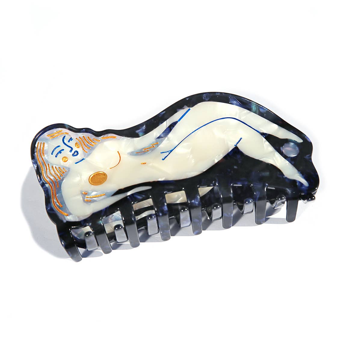 Figure Hair Claw Blue