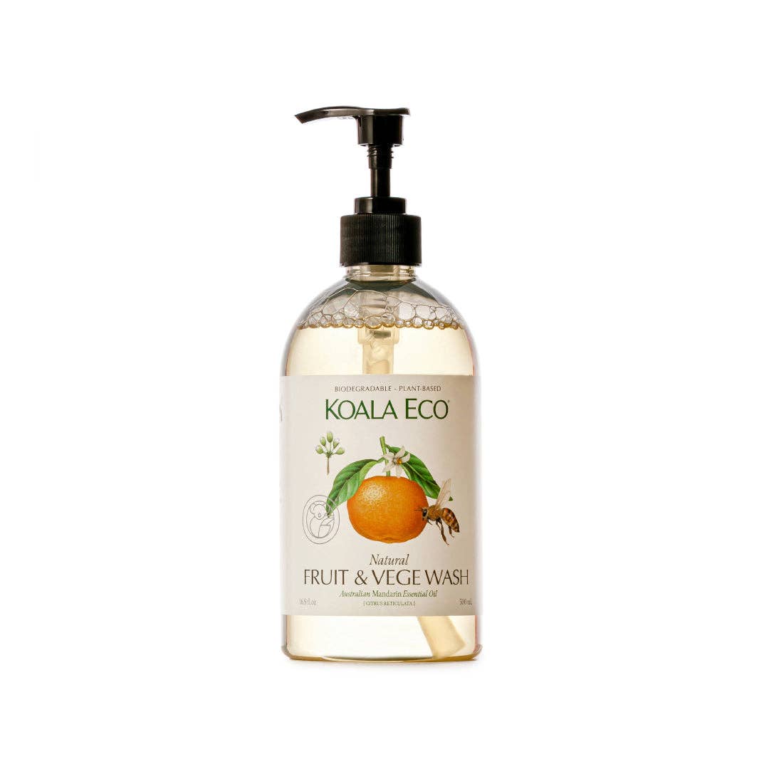 Natural Fruit & Vege Wash - Mandarin: 500 ml