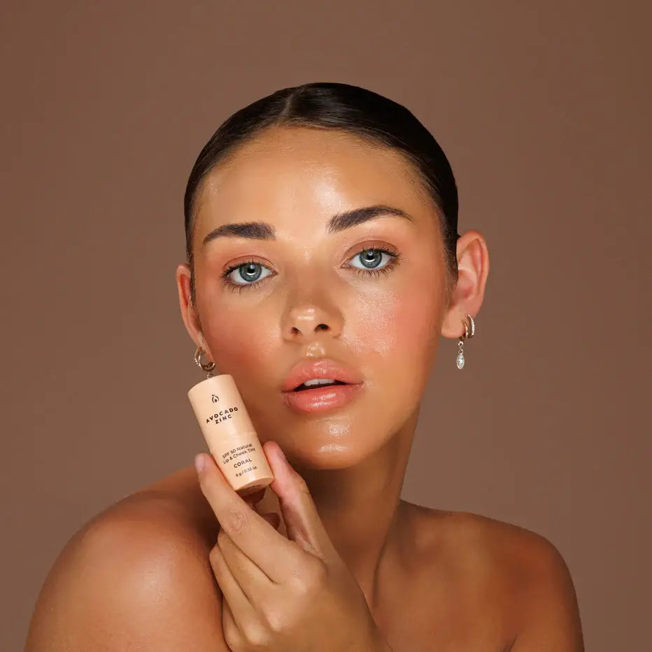 SPF 50 Natural Lip & Cheek Tint: Rose