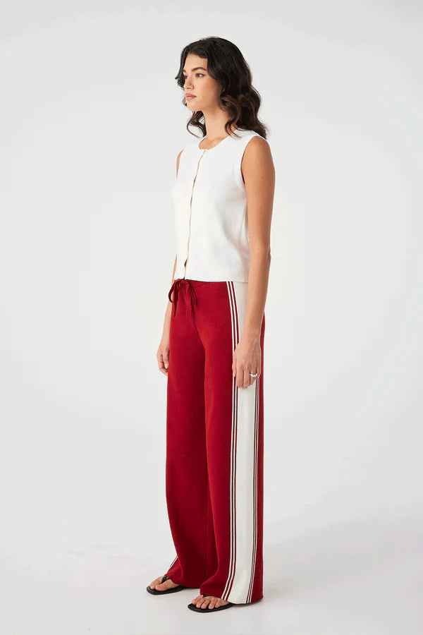Finley Button Up Vest - Cream